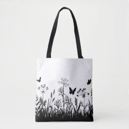 Silhouette Totbeutel Tasche
