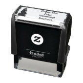 Silhouette Tree Happy Mail Firmenname Permastempel (Produkt)