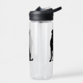 Silhouette Trinkflasche (Links)