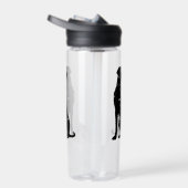 Silhouette Trinkflasche (Rechts)