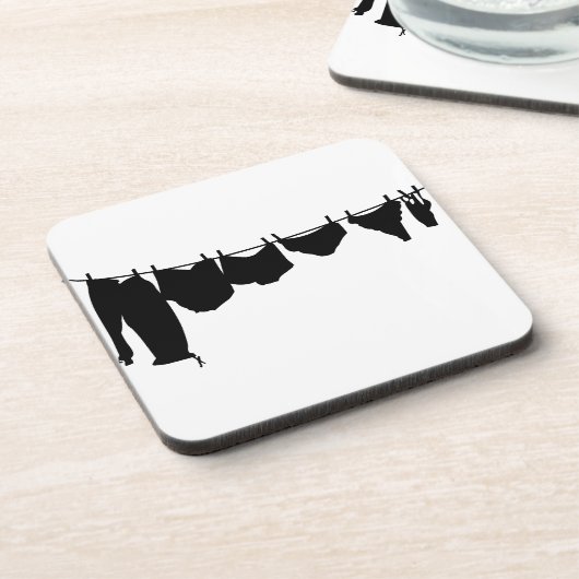 Silhouette Untersetzer (Linke Seite)