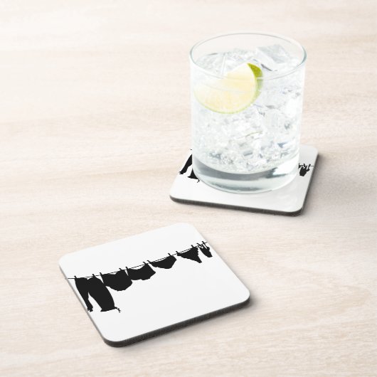 Silhouette Untersetzer (Rechte Seite)