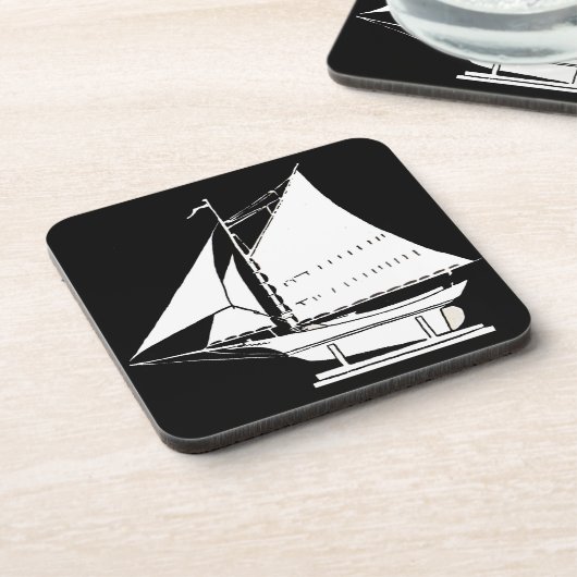 Silhouette Untersetzer (Linke Seite)