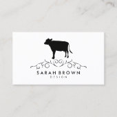 Silhouette Visitenkarte (Vorderseite)