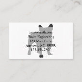 Silhouette Visitenkarte (Vorderseite)