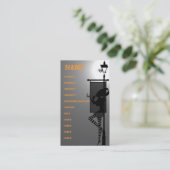 Silhouette Visitenkarte (Stehend Vorderseite)