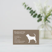 Silhouette Visitenkarte (Stehend Vorderseite)