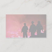 Silhouette Visitenkarte (Rückseite)
