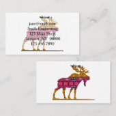 Silhouette Visitenkarte (Vorne/Hinten)