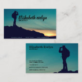 Silhouette Visitenkarte (Vorne/Hinten)