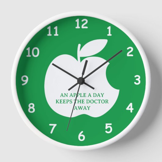 Silhouette von Bitten Uhr (Vorderseite)