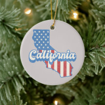 Silhouette von California Stars & Stripes Anpassba