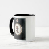 Silhouette von Cassandra Austen, c.1809 Tasse (Vorderseite Links)