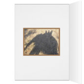 SILHOUETTE VON DREI PERSONEN, DIE EINE ELEFANG REI (Innen (Links))