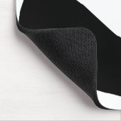 Silhouette von Katzen bei Tieren Mousepad (Ecke)