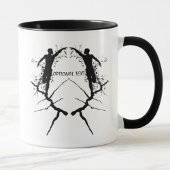 Silhouette VON MÄNNERN Tasse