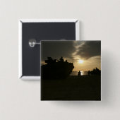 Silhouette von Marinen Button (Vorne & Hinten)