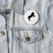 Silhouette von Pferden Button (Beispiel)