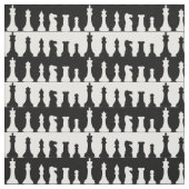 Silhouette von Schach Stoff (Muster)