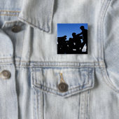 Silhouette von Soldaten Button (Beispiel)