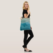 Silhouette von Unicorn (wellig) Tasche (Am Model)