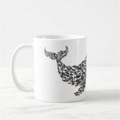 Silhouette Whale Kaffeetasse (Links)