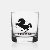 Silhouette Whiskyglas (Vorderseite)