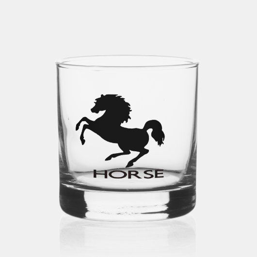 Silhouette Whiskyglas (Vorderseite)