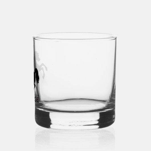 Silhouette Whiskyglas (Links)