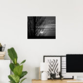 Silhouette Winter Tree Inspiration Poster (Heimbüro)