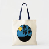 Silhouette Wüstenbeutel Tragetasche (Vorne)