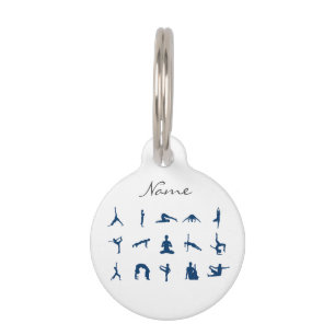 Silhouette Yoga Posen Thunder_Cove Haustiermarke