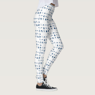 Silhouette Yoga Posen Thunder_Cove Leggings