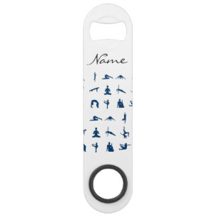 Silhouette Yoga Posen Thunder_Cove Speed Flaschenöffner