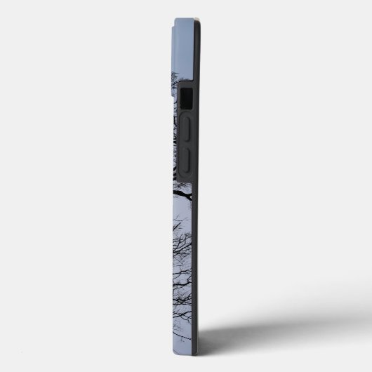 Silhouetted tree pattern and blue sky Case Mate iP (Rückseite / Links)