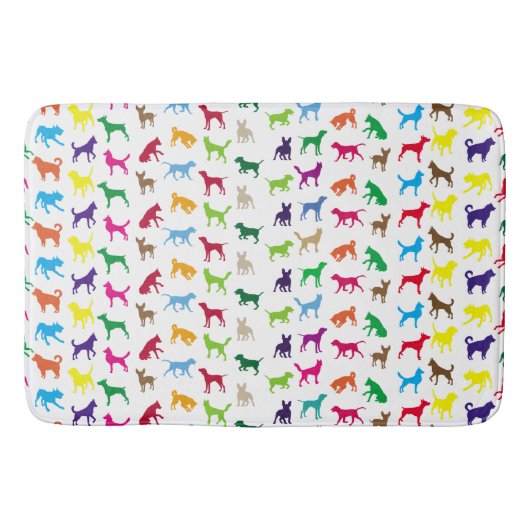 Silhouetten Badematte (Vorderseite)