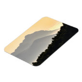Silhouetten der Berge Magnet (Linke Seite)