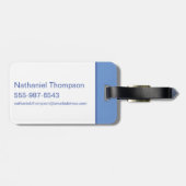 Silhouetten der Gerechtigkeitsliga Gepäckanhänger (Rückseite horizontal)