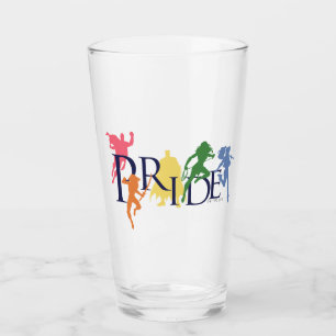 Silhouetten der Gerechtigkeitsliga Glas