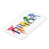 Silhouetten der Gerechtigkeitsliga Magnet (Linke Seite)