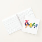 Silhouetten der Gerechtigkeitsliga Notizblock (Innenseite)