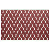 Silhouetten der Hirschhaube Stoff (Fat Quarter (45,7 x 55,9 cm))
