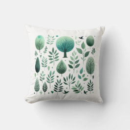 Silhouetten der Natur: Tag Kissen