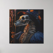 Silhouetten des Afterlife 00 Leinwanddruck (Vorderseite)