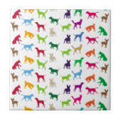 Silhouetten Fliese (Vorderseite)