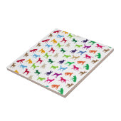 Silhouetten Fliese (Seite)