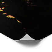 Silhouetten für Maisfelder Poster (Ecke)