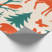 Silhouetten Geschenkpapier (Ecke)