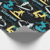 Silhouetten Geschenkpapier (Ecke)