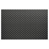 Silhouetten Grau und Schwarz Gemustert Stoff (Yard (91,4 cm))